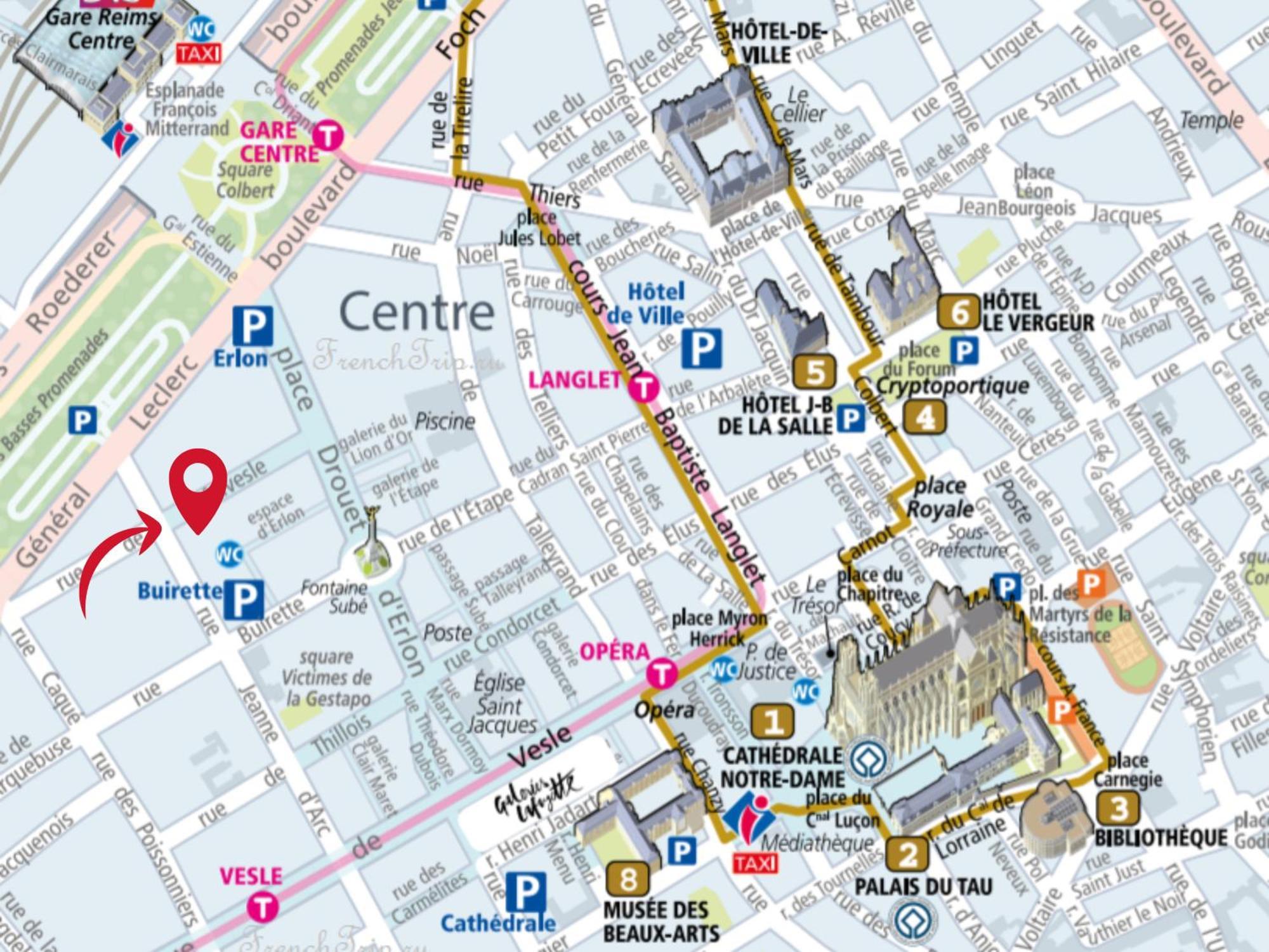 Colbert 541 Hypercentre Apartment Reims Ngoại thất bức ảnh